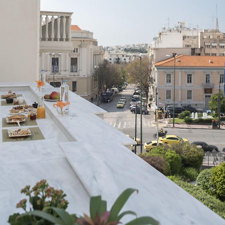 Hotel Coco-Mat Athens Jumelle Exterior foto View from the balcony of the hotel